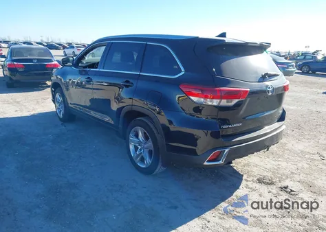 2018 Toyota Highlander Limited z USA, uszkodzony, nr VIN 5TDYZRFH3JS260689
